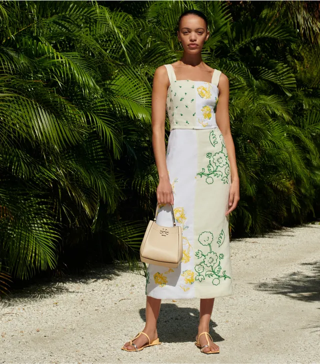 Tory burch deals patchwork dress