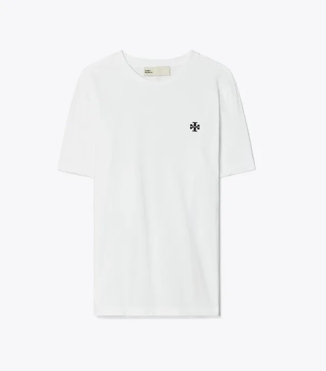 Tシャツ・カットソー Tory Burch Logo plaque t-shirt Tory burch Logo plaque t-shirt available on julian-fashion
