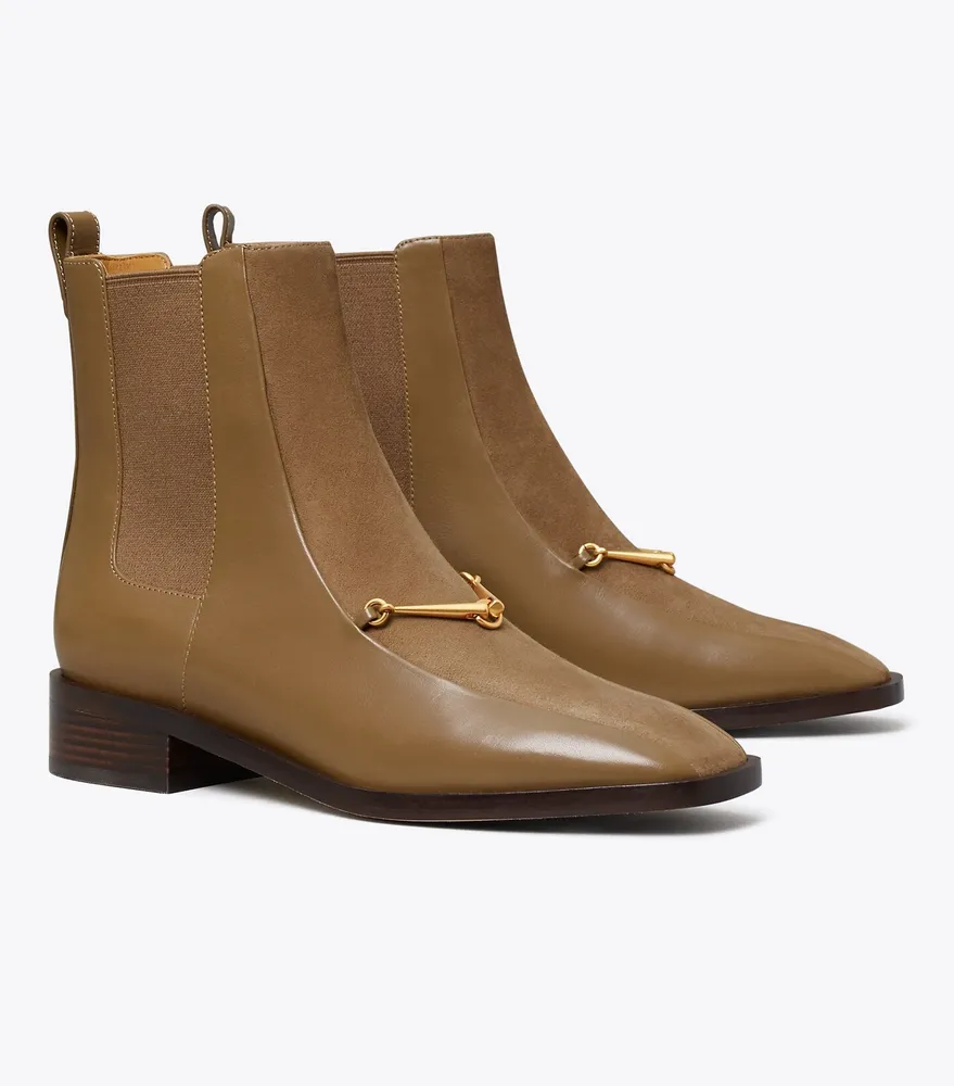 Tory Burch Equestrian Link Chelsea Boot The Summit