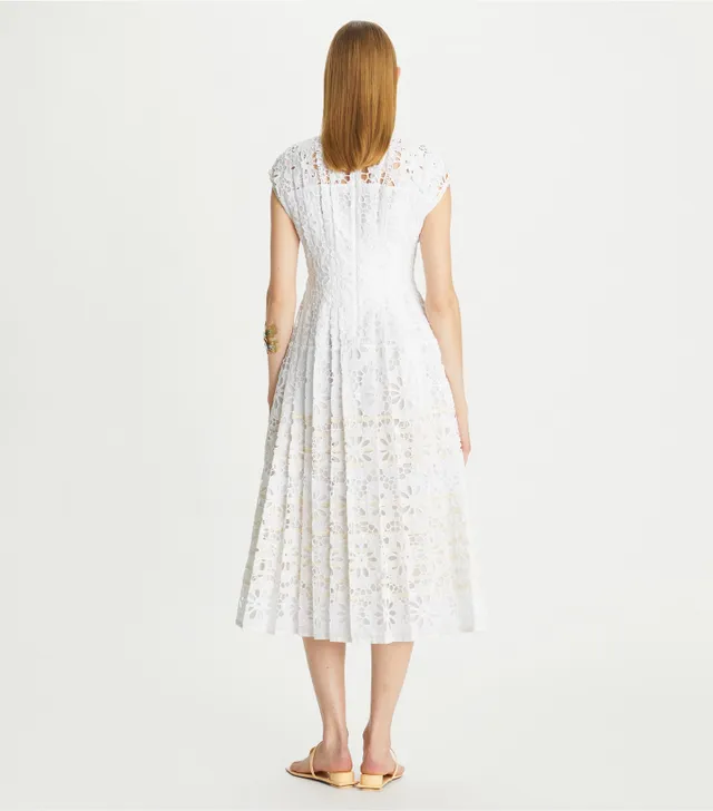 Tory burch shop eyelet dress