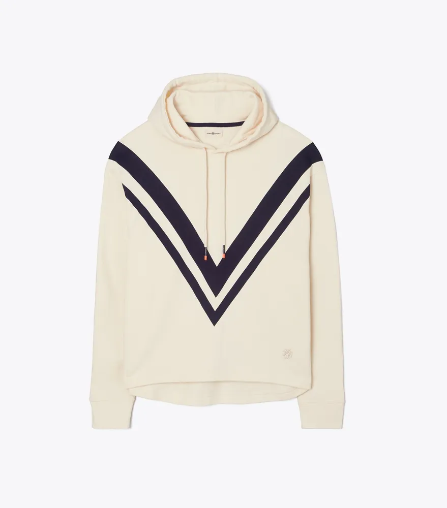 Tory Sport French Terry Chevron Hoodie The Summit