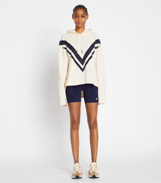 Tory sport french best sale terry chevron hoodie