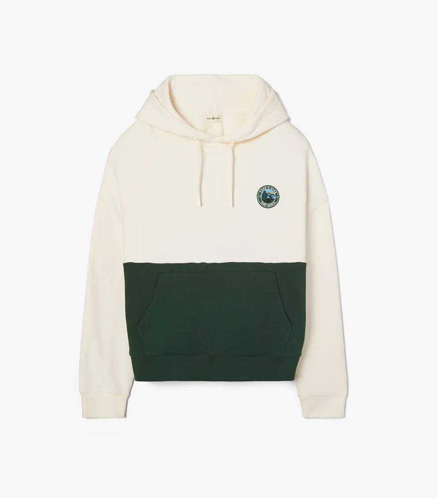Tory Sport French Terry Color Block Hike Hoodie The Summit