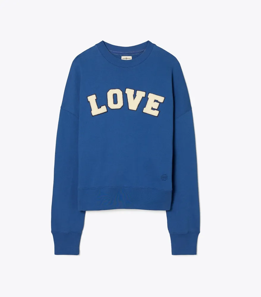 Tory sport love sweatshirt new arrivals