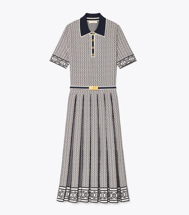 TORY BURCH トリーバーチ ジェミニリンク ポロ ドレス ワンピース Tory Burch Gemini Link Polo Dress | The Summit