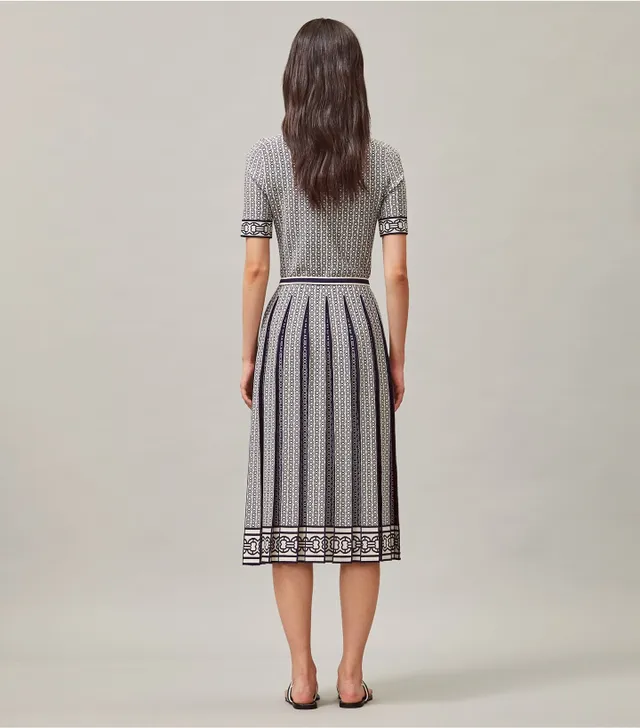 TORY BURCH トリーバーチ　ジェミニリンク ポロ ドレス ワンピース 極美品】トリーバーチ ジェミニリンク ロング ワンピース ポロ