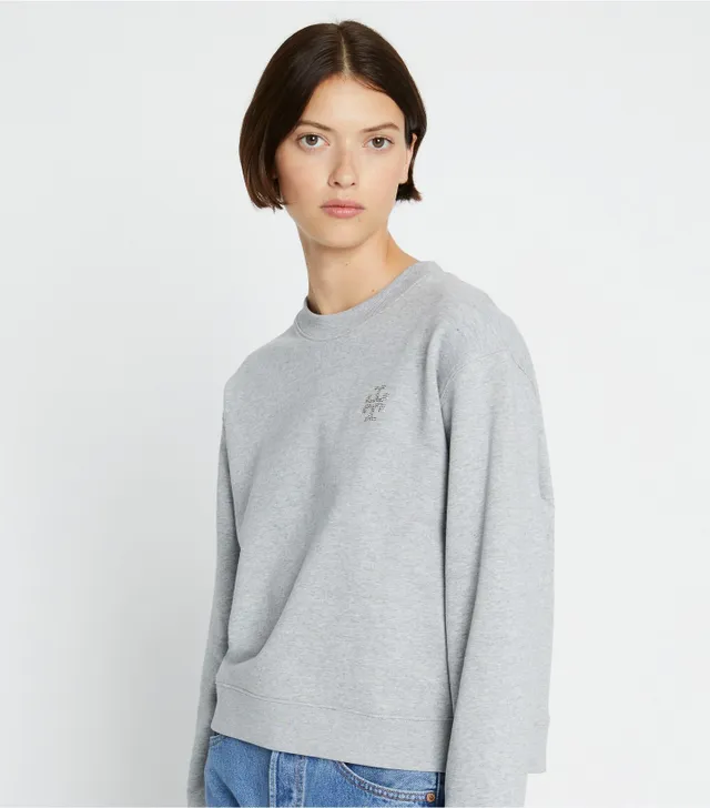 French Terry Love Crew: Women's Designer Sweaters