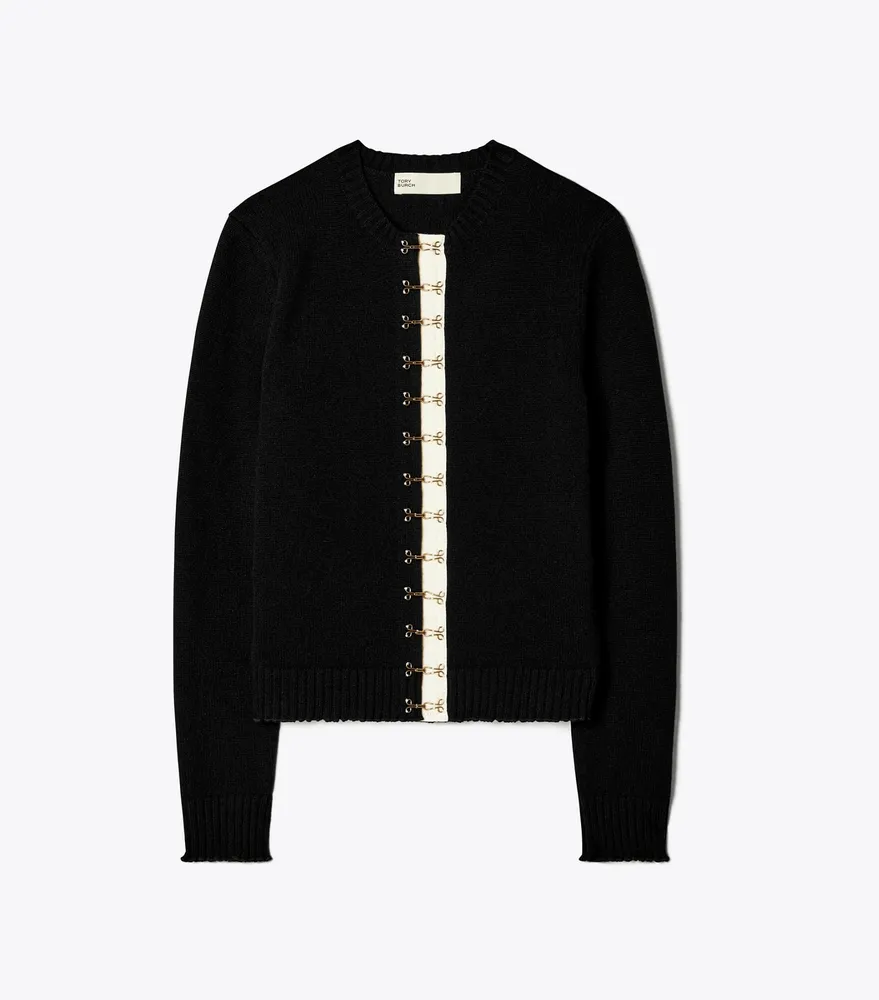 Tory burch outlet black cardigan