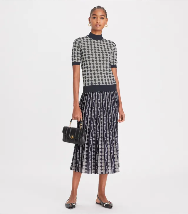 スカート送料&関税込み★Tory Burch★★JACQUARD SWEATER SKIRT Jacquard Sweater Skirt: Women's Clothing | Bottoms | Tory