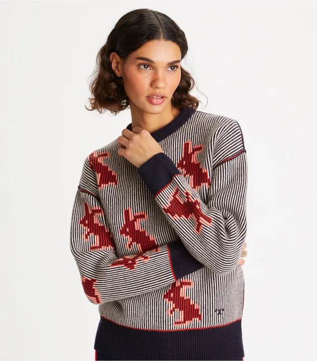 Tory burch hotsell honeycomb sweater