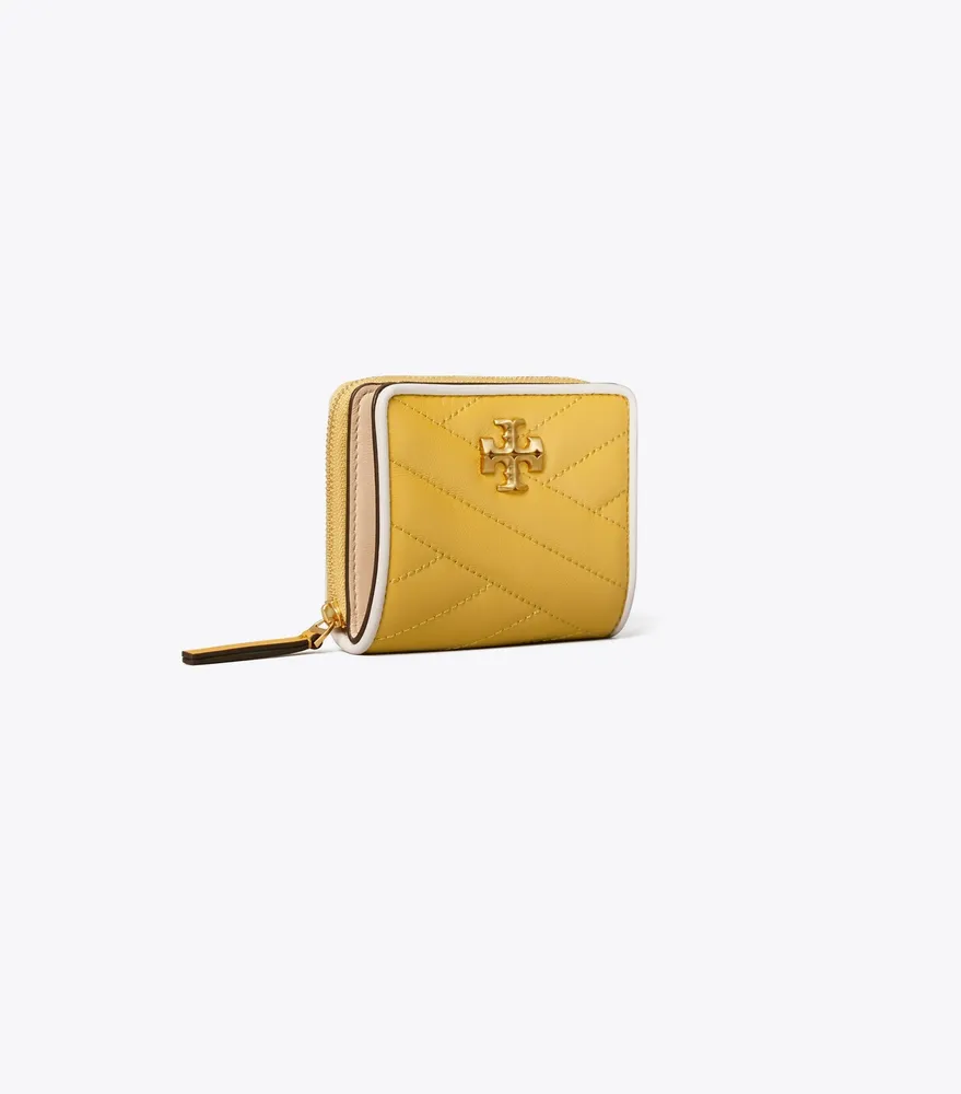 Tory burch kira outlet chevron medium slim wallet