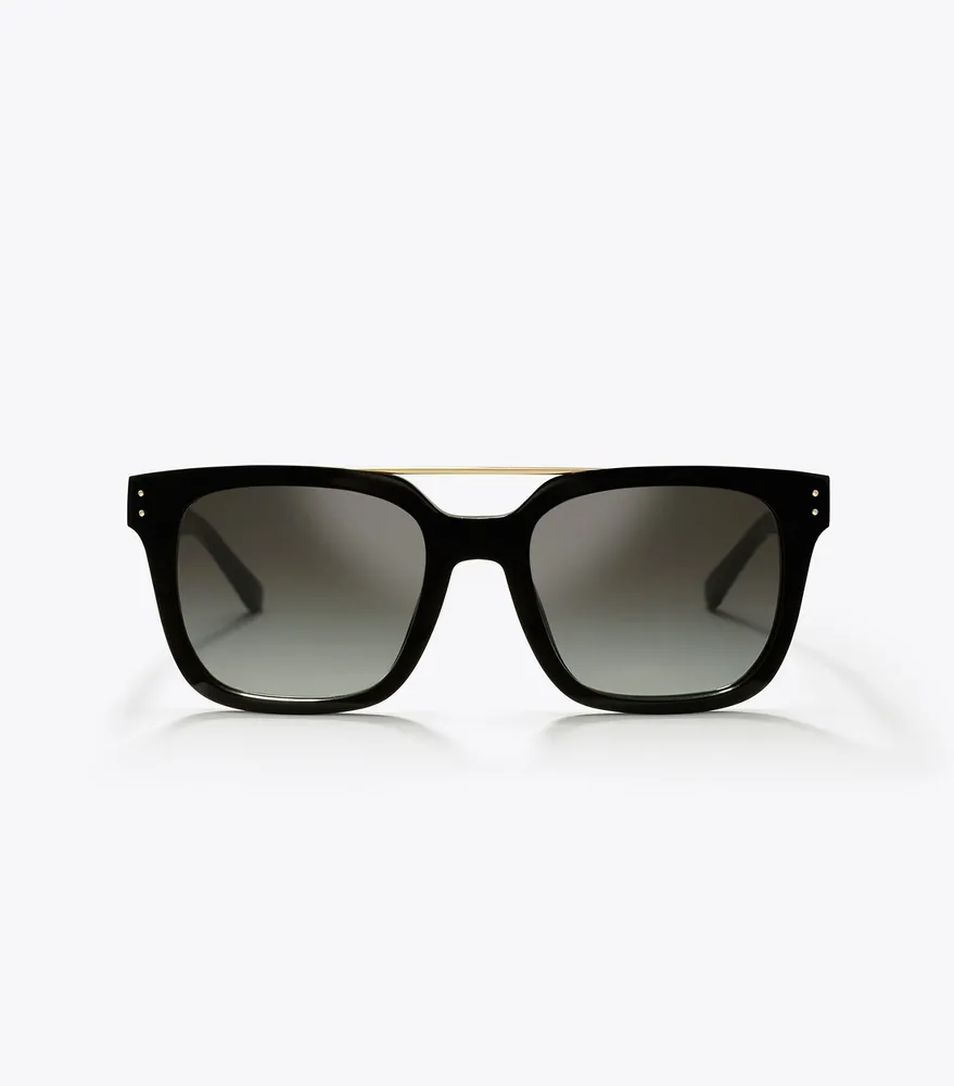 Tory burch on sale slim square sunglasses