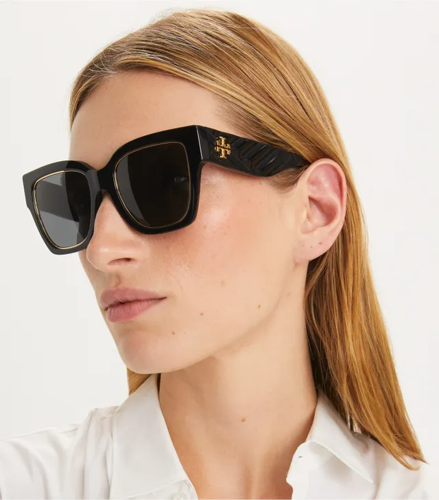 Tory burch deals open wire sunglasses