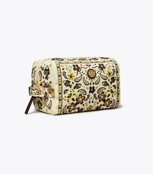 Tory Burch Large Virginia Printed Cosmetic Case | The Summit