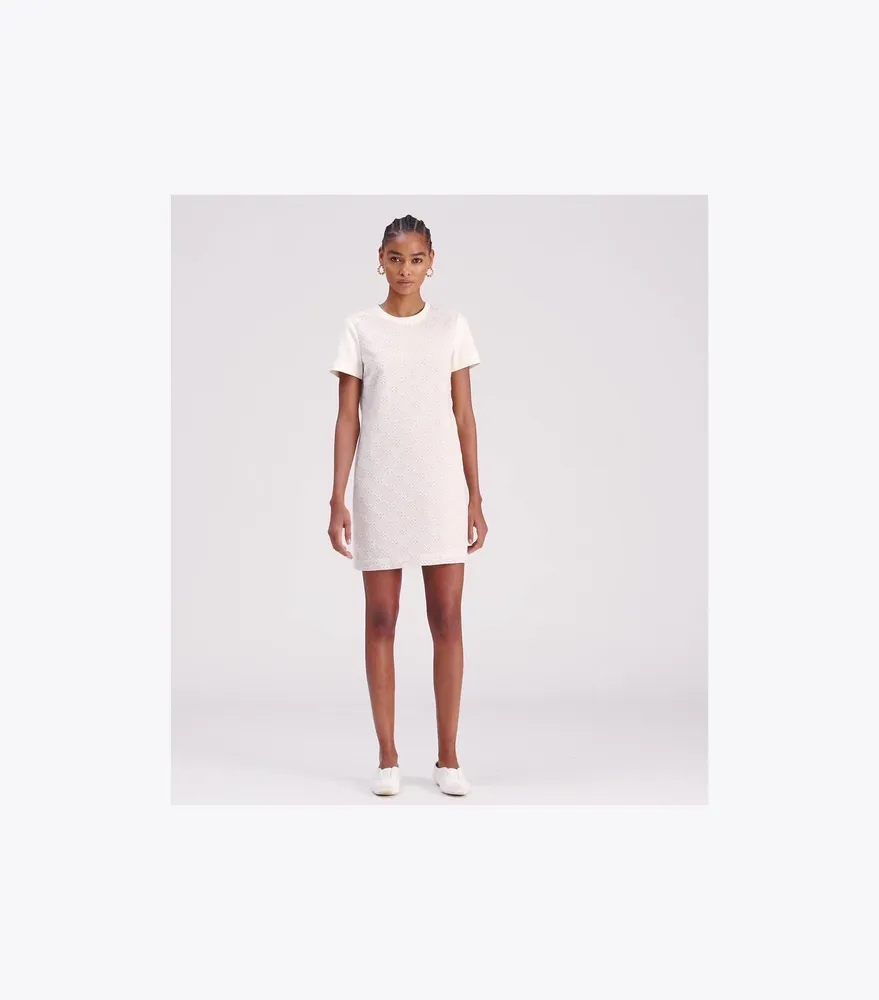 Tory Burch Logo Lace T-Shirt Dress | The Summit