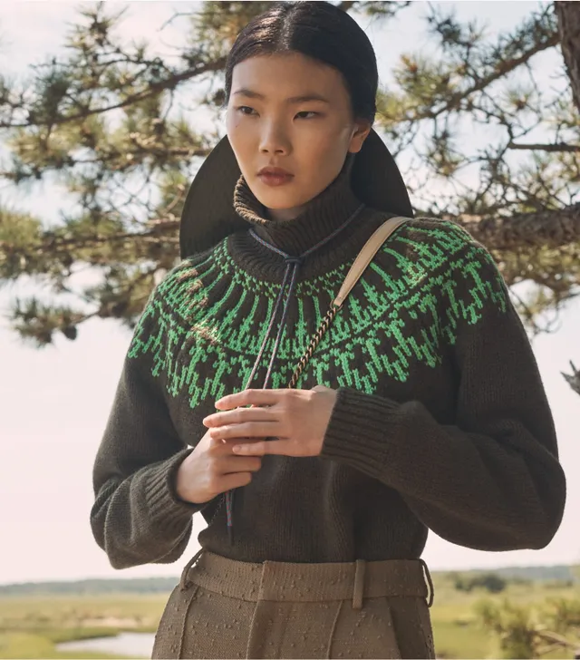 Tory burch fair isle sweater sales