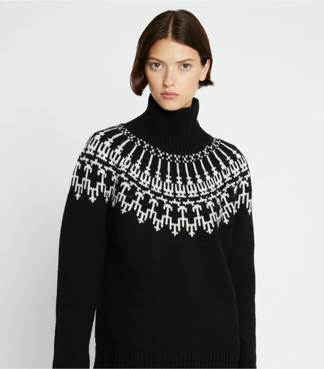 Tory Burch Fair Isle Sweater The Summit