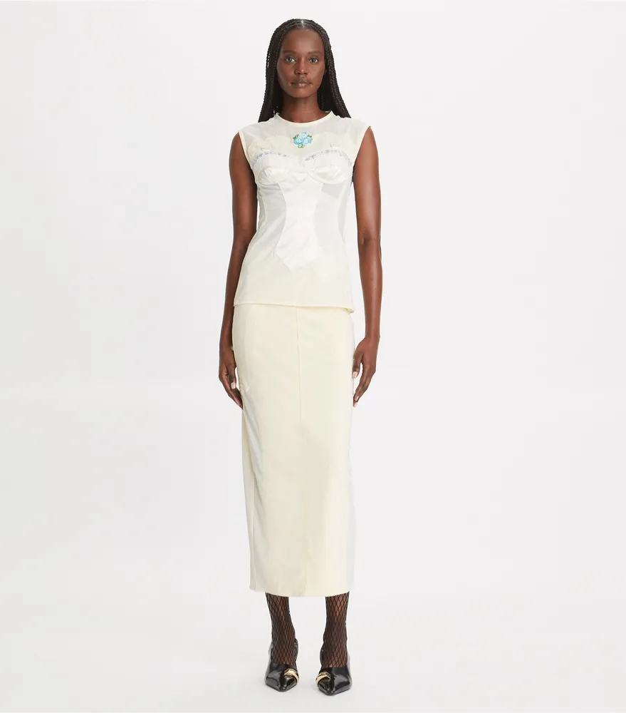 Tory Burch Mesh Top | The Summit