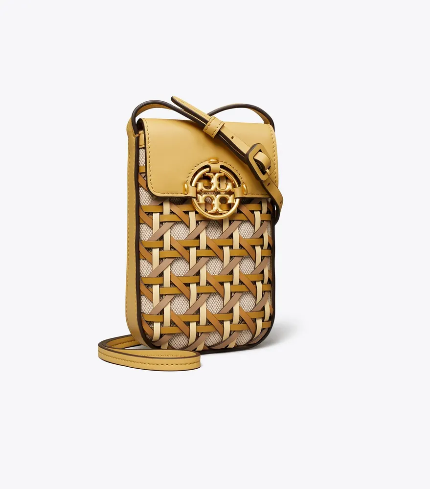 Tory Burch Miller Basket-weave Phone Crossbody | The Summit