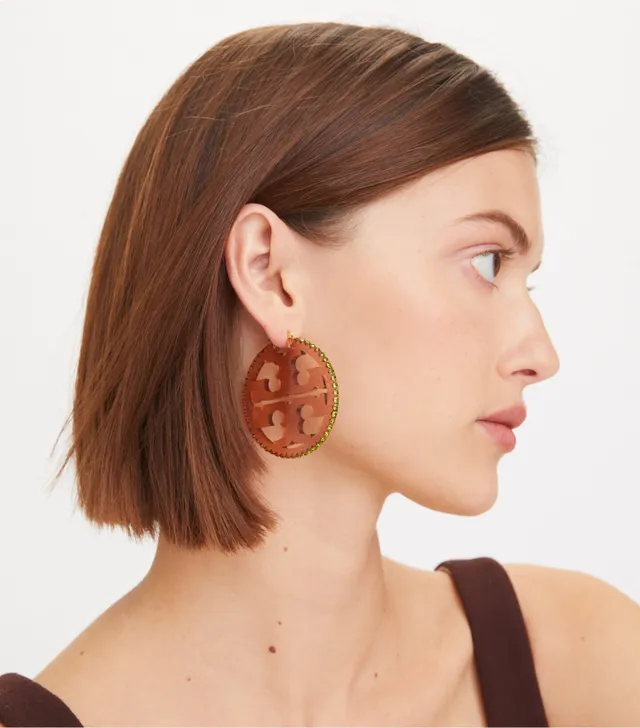 Tory burch best sale resin earrings