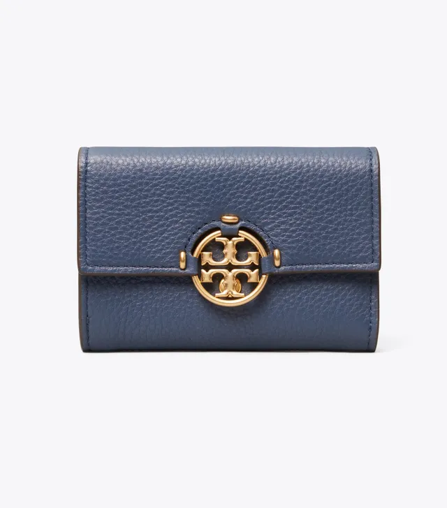 Tory Burch Kira Pebbled Medium Flap Wallet | The Summit
