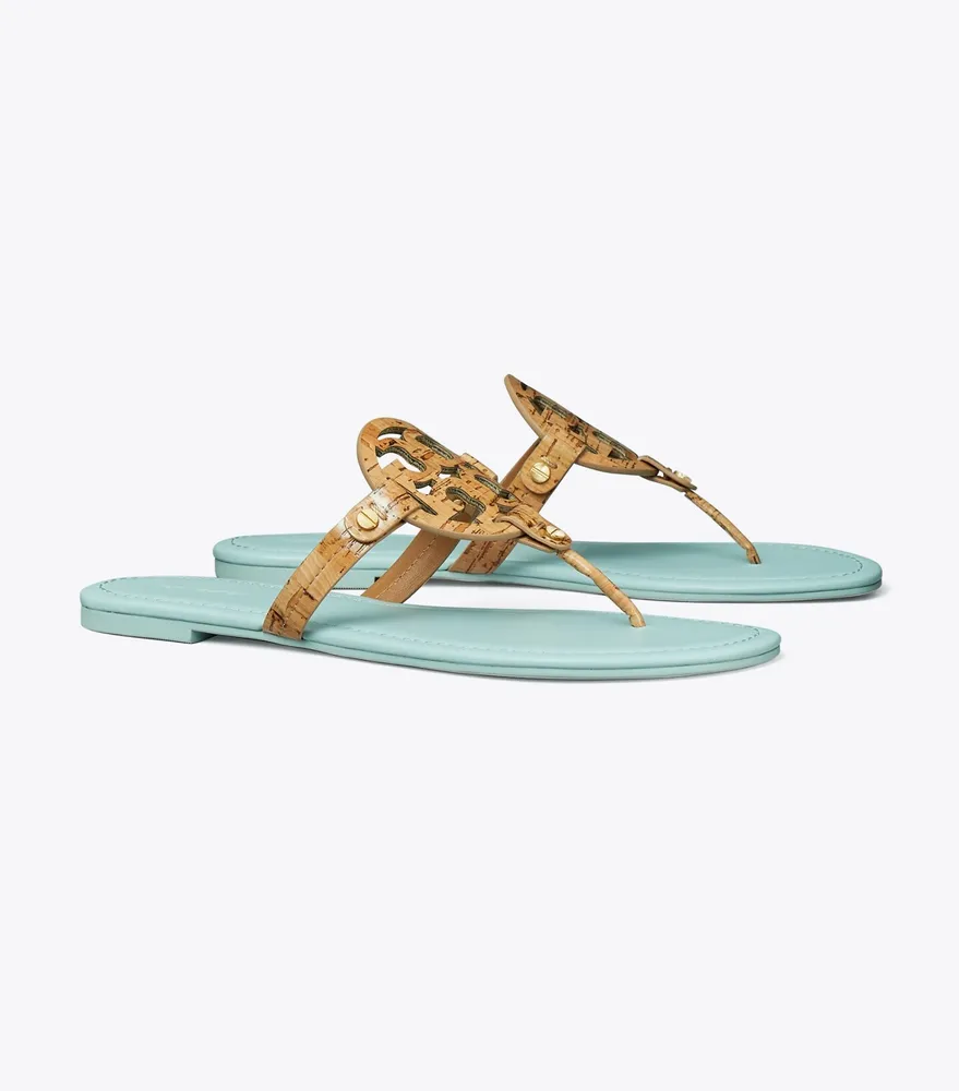 Tory Burch Miller Patent Cork Sandal The Summit
