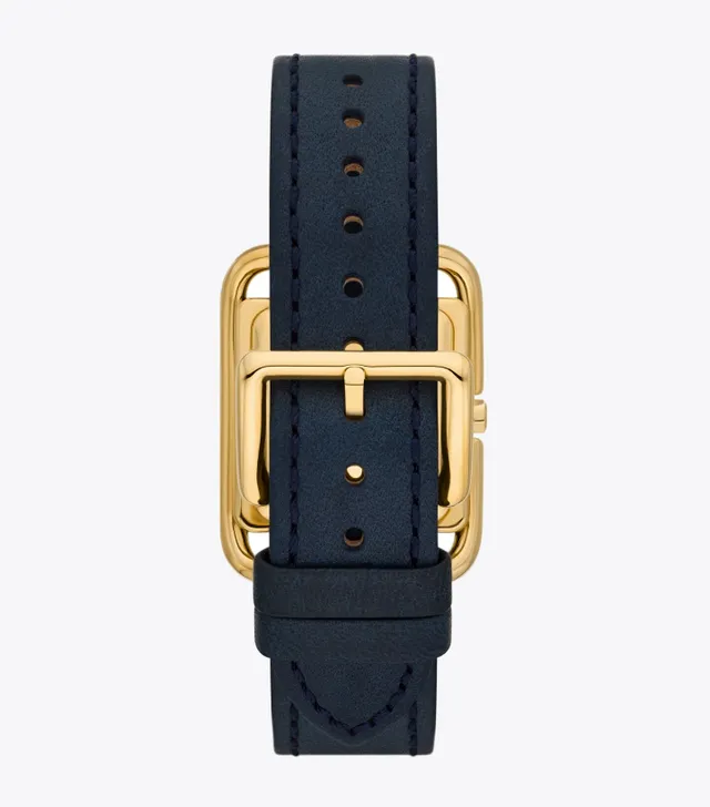 Tory Burch Clock Watch, Gold-Tone Stainless Steel | The Summit