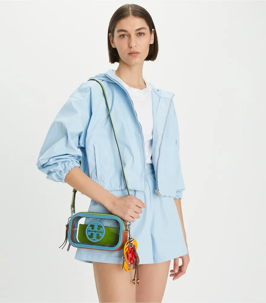 Tory burch clear crossbody top