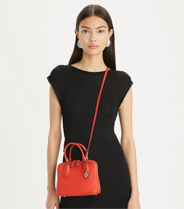 Mickey様Tory Burch テア ミニ ウェブ サッチェル ミニボストン Mickey様Tory Burch テア ミニ ウェブ サッチェル ミニボストン