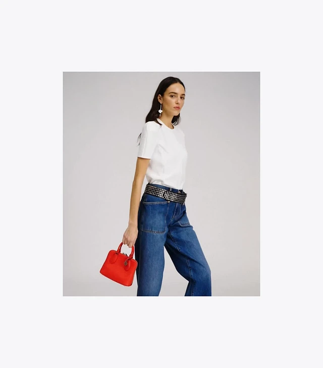 Tory Burch Mini Swing Satchel | The Summit Tory Burch Mini Swing Satchel | The Summit
