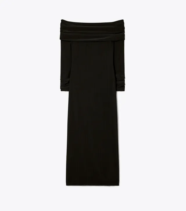 Tory Burch Off-Shoulder Mesh Dress | The Summit