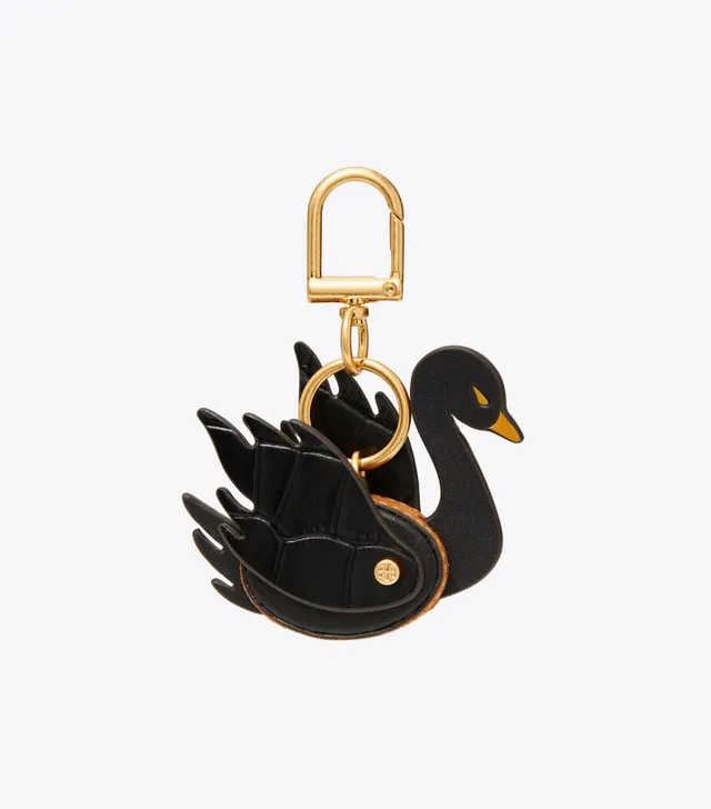 【Tory Burch】Origami Swan Key Ring リバーシブル キーリング Tory Burch Origami Swan Key Ring | The Summit