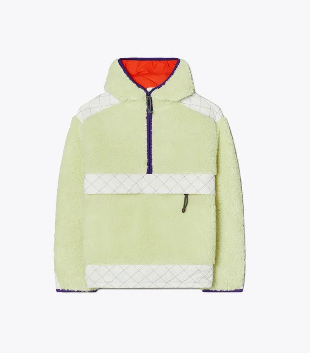 Tory sport sherpa bomber jacket hotsell