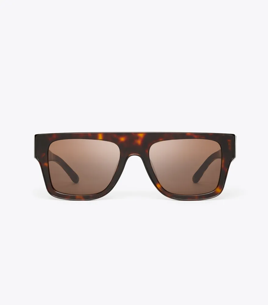 Tory burch metal top brow bar sunglasses
