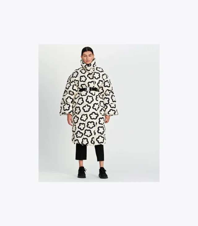 Tory burch cheap printed packable jacket