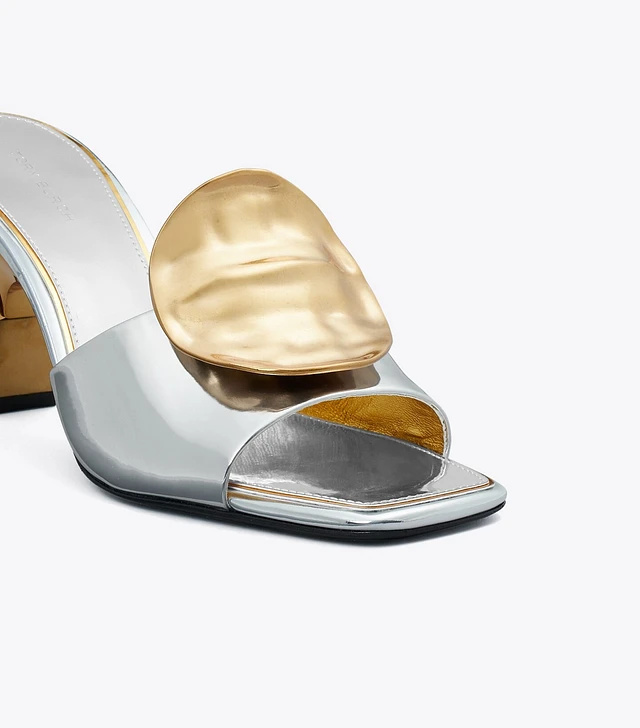 Tory Burch Patos Mismatched Heeled Mule | The Summit