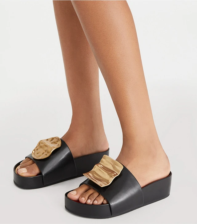 Tory Burch Patos Mismatched Platform Slide | The Summit