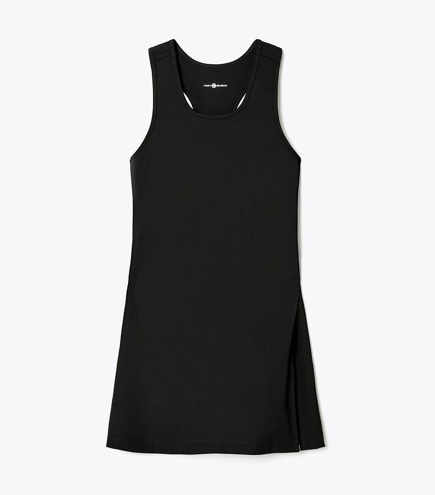Tory Sport Performance Jersey Side-Slit Tennis Dress | The Tory Sport Performance Jersey Side-Slit Tennis Dress | The