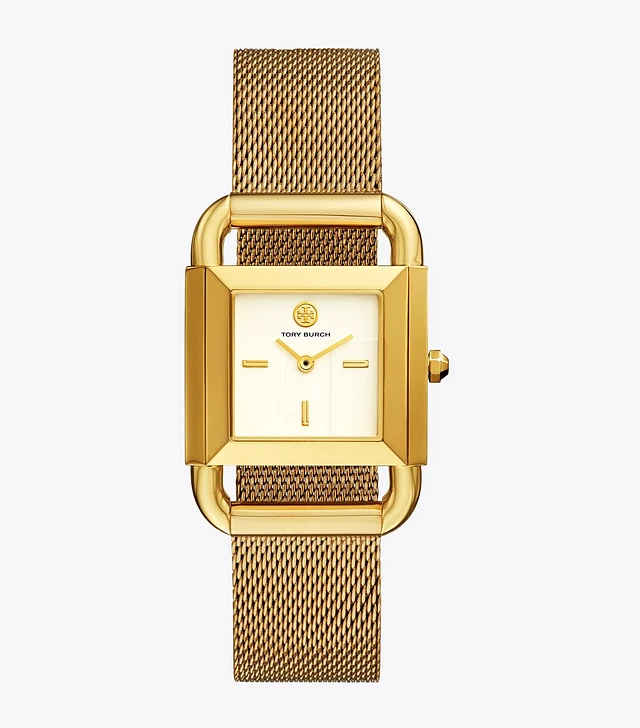 ★レアモデル★TORY BURCH Phipps Gold-Tone Gift Set Watch Tory Burch Phipps Watch Gift Set, Two-Tone Stainless Steel
