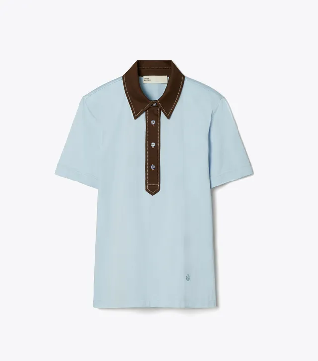 【TORY SPORT】CONTRAST STITCH POLO DRESS Tory Sport Contrast Stitch Polo minidress Tory Sport