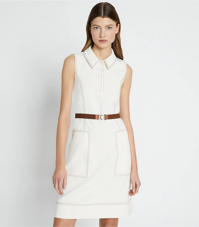 Tory Sport Pick Stitch Golf Dress | The Summit