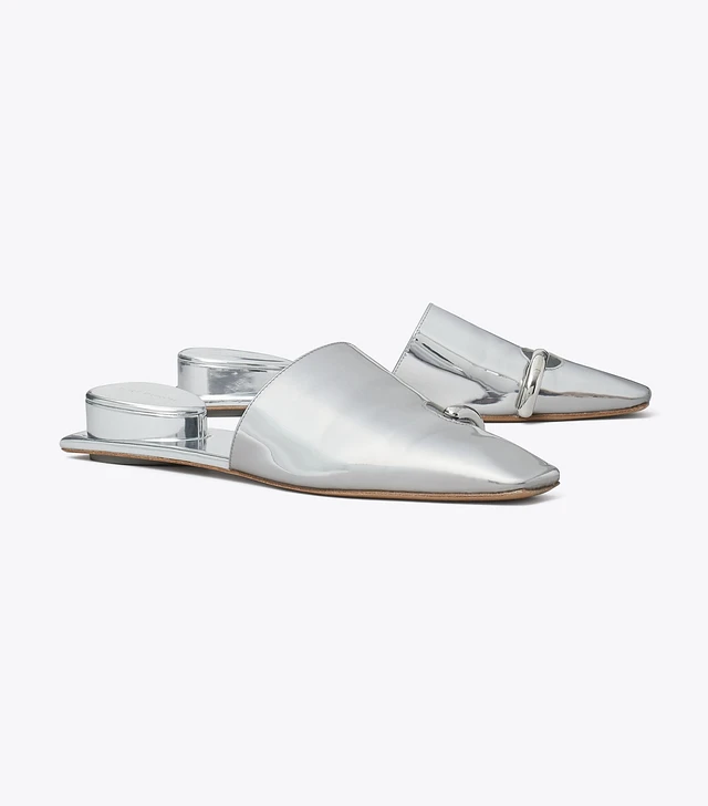 Tory Burch Pierced Mule Sandal | The Summit Tory Burch Pierced Mule Sandal | The Summit
