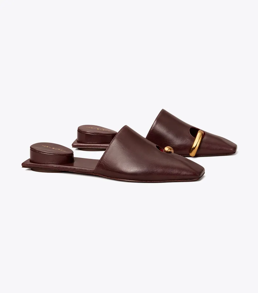 Pierced Mule Wedge: Women's Designer Heels | Tory Burch