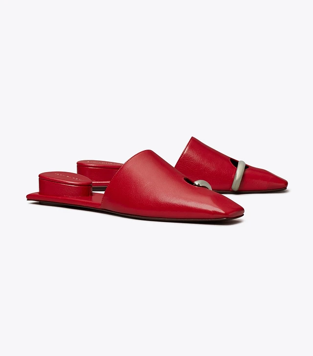 Tory Burch Pierced Mule Sandal | The Summit Tory Burch Pierced Mule Sandal | The Summit