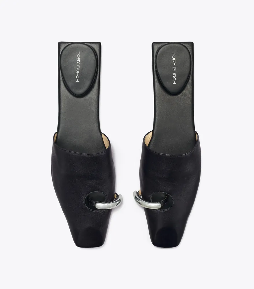 最終値下げ。未使用TORY BURCH革製ミュール10サイズ 約6万の品 Tory Burch Pierced Mule | The Summit