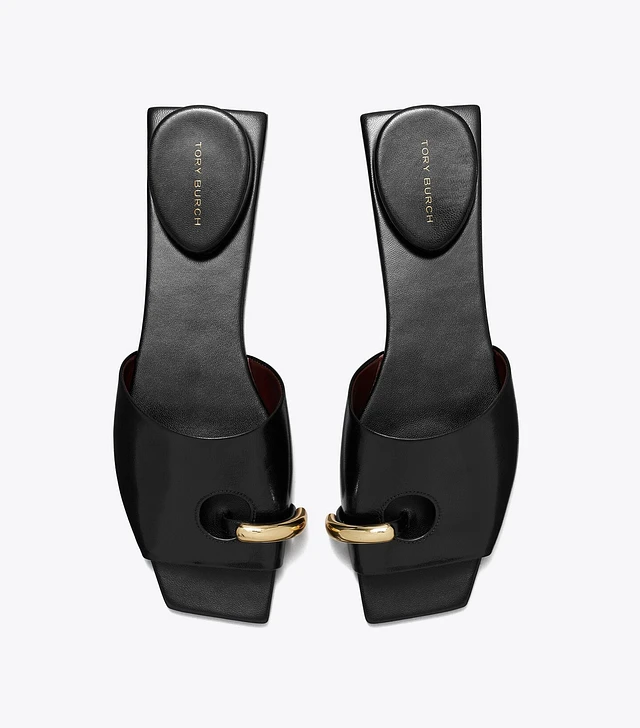 Tory Burch Pierced Mule Sandal | The Summit Tory Burch Pierced Mule Sandal | The Summit