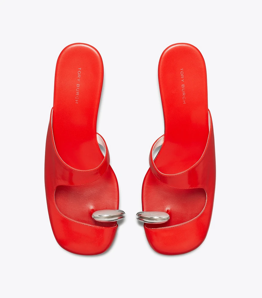 最終値下げ。未使用TORY BURCH革製ミュール10サイズ 約6万の品 Tory Burch Pierced Mule | The Summit