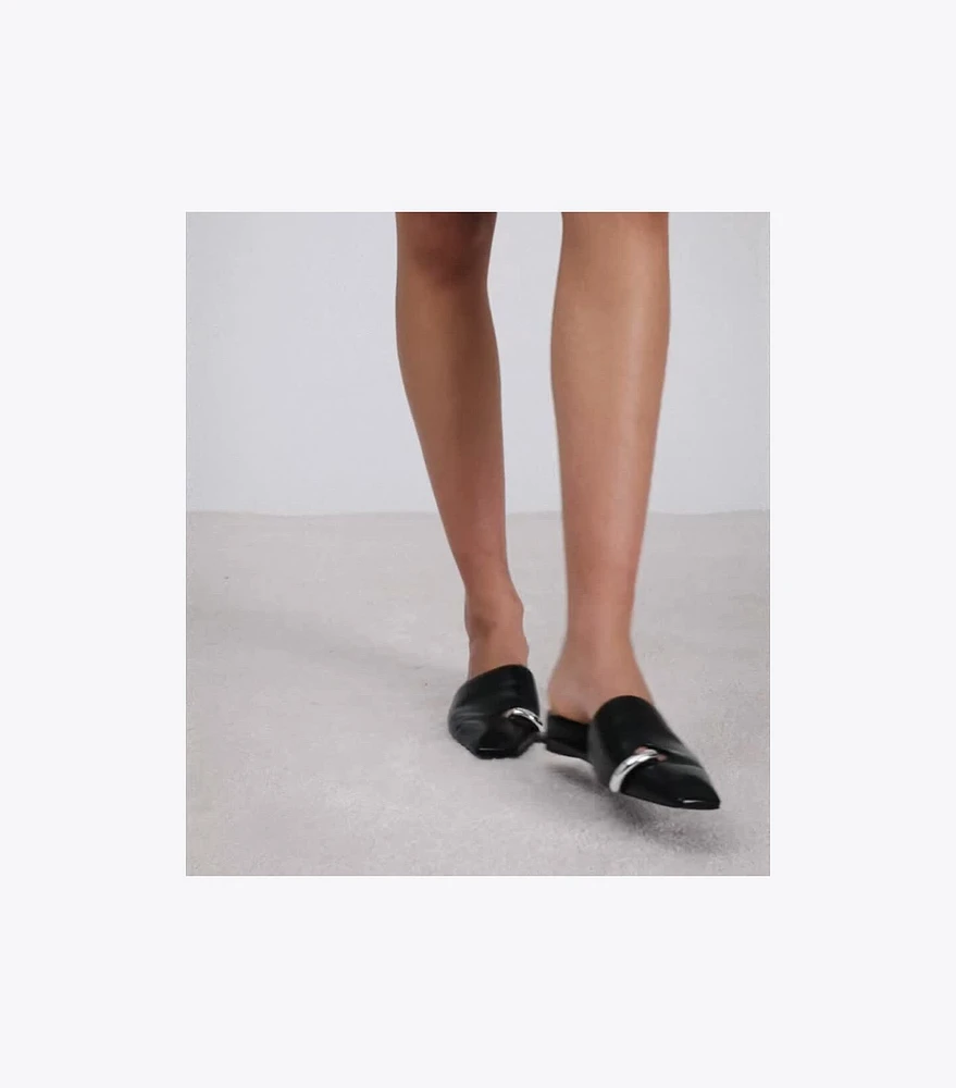 最終値下げ。未使用TORY BURCH革製ミュール10サイズ 約6万の品 ピアス ミュール: レディース フラット | Tory Burch JP