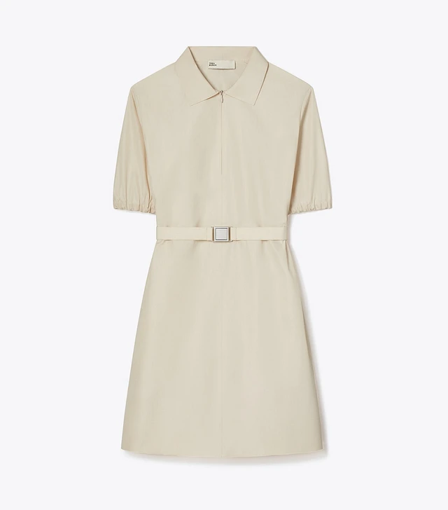 TORY BURCH ワンピース 服 Belted polo dress1040342 bouclé-polo-dress-front.