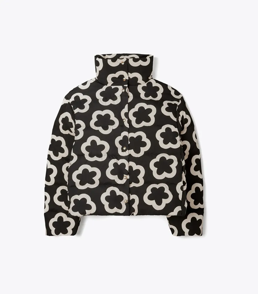 Tory Sport Printed Down Jacket | The Summit